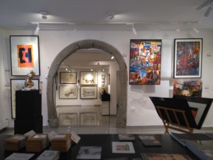 Kerstin Carolin Beyer, exhibition, exposicion, Peyer Fine Art Gallery, painting, collage