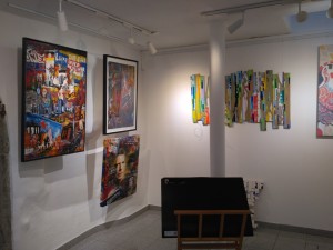 Kerstin Carolin Beyer, exhibition, exposicion, Peyer Fine Art Gallery, painting, collage