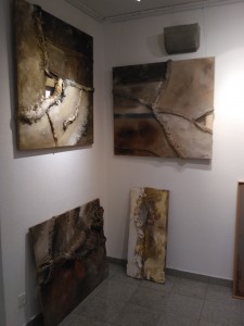 Kerstin Carolin Beyer, exhibition, exposicion, Peyer Fine Art Gallery, painting, collage