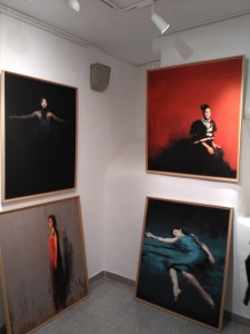 Kerstin Carolin Beyer, exhibition, exposicion, Peyer Fine Art Gallery, painting, collage