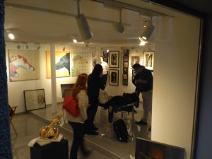 Kerstin Carolin Beyer, exhibition, exposicion, Peyer Fine Art Gallery, painting, collage