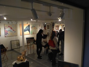 Kerstin Carolin Beyer, exhibition, exposicion, Peyer Fine Art Gallery, painting, collage