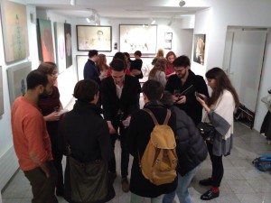 Kerstin Carolin Beyer, exhibition, exposicion, Peyer Fine Art Gallery, painting, collage
