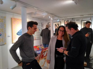Kerstin Carolin Beyer, exhibition, exposicion, Peyer Fine Art Gallery, painting, collage
